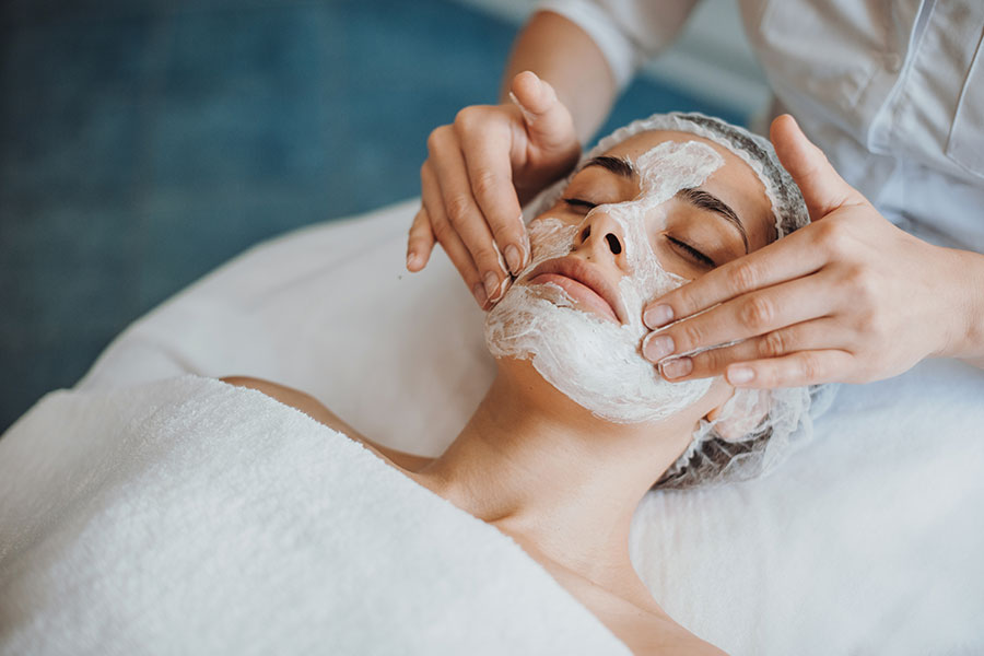 Women taking Customized-Facials